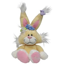 Vintage Depesche Mimihopps mit bunten Schleifen Kuscheltier 25cm Gebraucht Fuchs