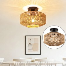 Rattan-Deckenleuchten