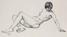 Akt erotik liegender - akt,
