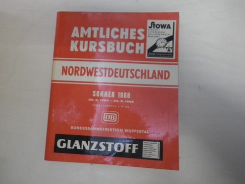 Amtliches kursbuch - a,