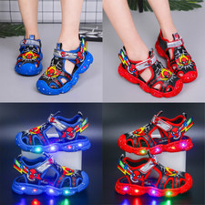 Jungen Spiderman Glow Schuhe