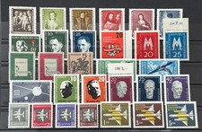 Briefmarken DDR Lot Sammlung  Jahrgang 1957 postfrisch**