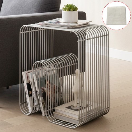 Beistelltisch aus metalldraht - beistelltisch,