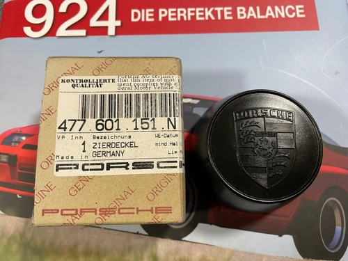 Porsche nabendeckel schwarz - porsche,