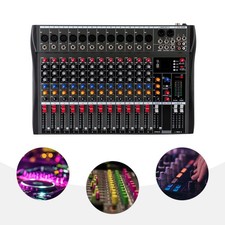12 Kanal Audio Mixer mit USB