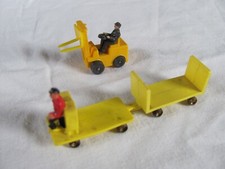 Wiking 1:87  Gabelstapler und Bahnhofs Transporter von unbekannten Hersteller