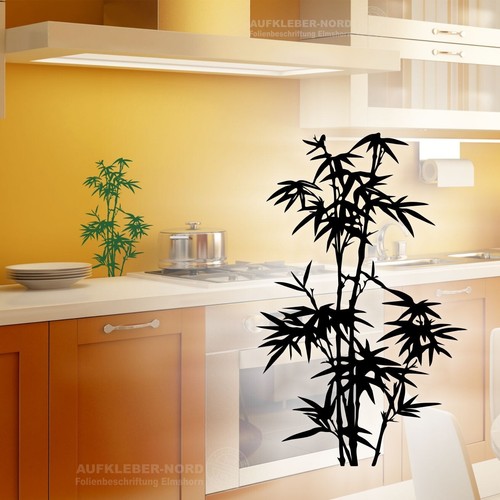 Bambus wandtattoo 40cm - wandtattoo, pflanze