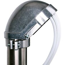 Mastkappe Alu für Antennenmast mit Kabeldurchführung Ø48-52mm DUR-line MaKa 50