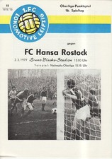 Ol 78/79  1. Fc Lok Leipzig -