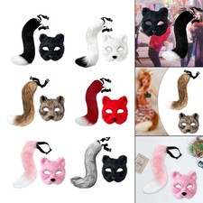 Faux Katze Maske Schwanz