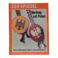Der Spiegel 16. November 1970 Nr. 47 24. Jahrgang Vertrag mit Polen
