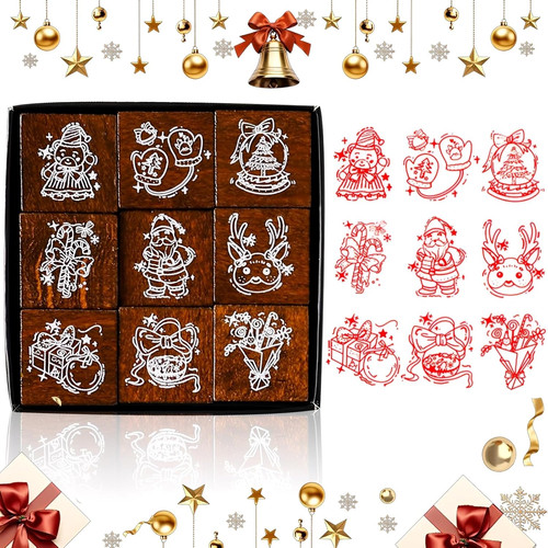 Weihnachtsstempel set stück - weihnachtsstempel,
