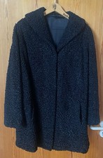 Persianer Kurz Mantel Jacke schwarz Gr 40 42 44