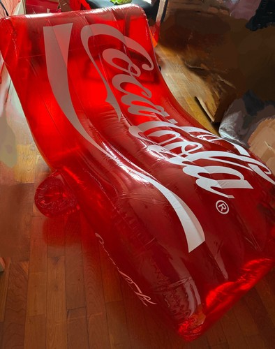 Aufblasbares coca cola sofa - aufblasbares, coca-cola-sofa
