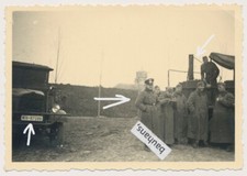 Foto Wehrmacht LKW Feldküche