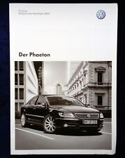 VW Phaeton Preisliste