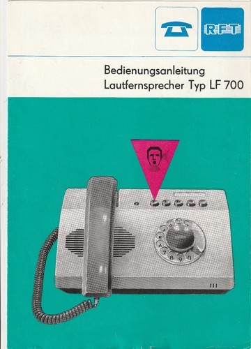 Ddr prospekt rft telefon - ddr,