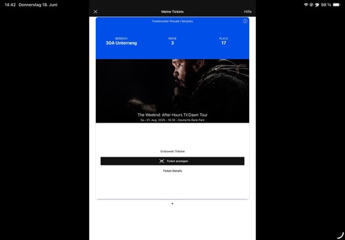 The weeknd ticket - the, weeknd: