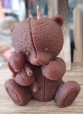 Natürliche Duftkerze Bär Schokolade 64 gr