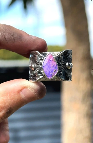 Mahkato silver ring mit - mahkato,