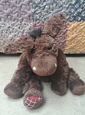 ❤️  Esel Lucky  ❤️ Stofftier Plüschtier Kuscheltier ❤️  38 cm ❤️ NEU brauner Fuß