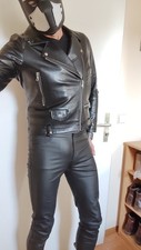 Coole  TOP  Waxed LEDERHOSE