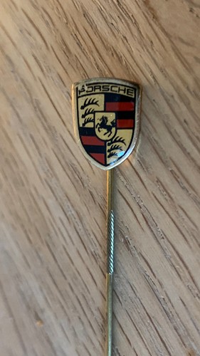 Porsche anstecknadel glasiert - porsche,