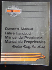Fahrerhandbuch 1991 Harley