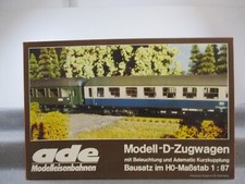 ADE Spur H0 B-3034-5 D-Zugwagen-Bausatz Zug zum Flug ungebaut in OVP