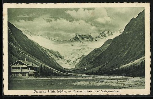 Ansichtskarte dominicus hütte - dominicus,