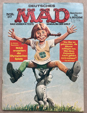 MAD Magazin Nr. 37 - Deutsches Magazin Comic Heft - Williams Verlag - SEHR GUT