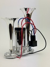 Chrom Doppel Lufthorn Hupe