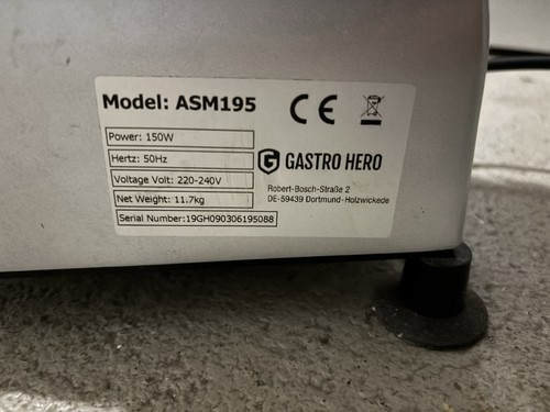 Gastro hero allesschneider - gastro,