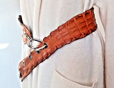 Leder Gürtel Krokodil Echt