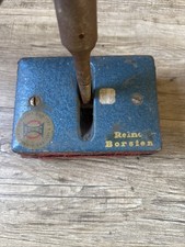 Alt Bohnerbürste / Hand Bohner Maschine Rotring Antik