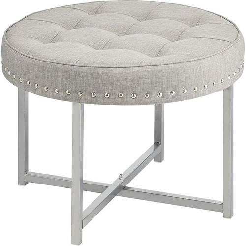 Sitzhocker polsterhocker rund - sitzhocker,
