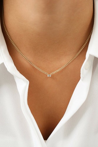 Diamant hals kette - hals,