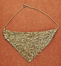 Halskette "Dreieckstuch", golden, Modeschmuck, 45 cm