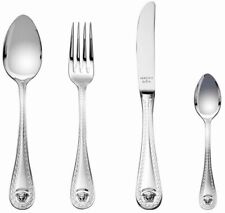 ROSENTHAL VERSACE ?BESTECK für 4 PERSON• MEDUSA• SILBER 150 + GRATIS!