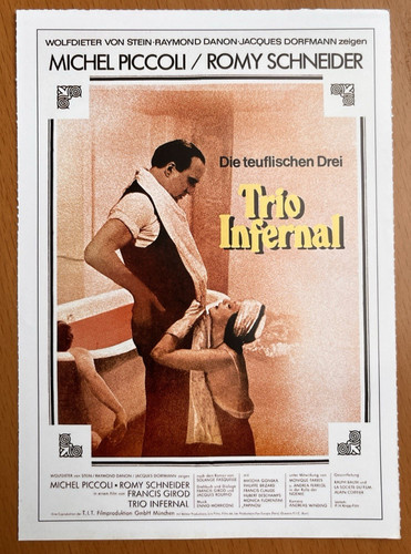 Trio infernal filmkarte - trio,