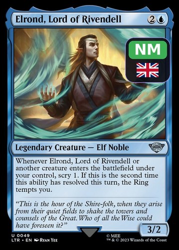 Elrond lord rivendell - lord,