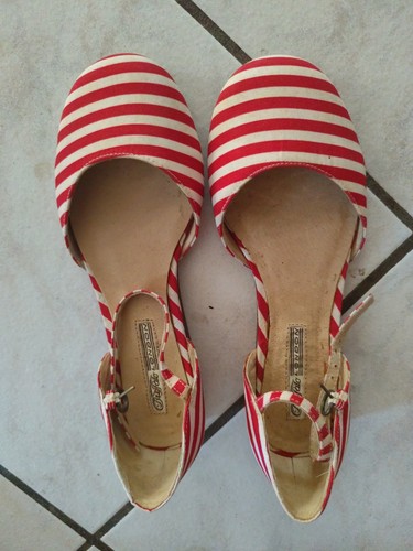 Buffalo london sandalen rot - 37,