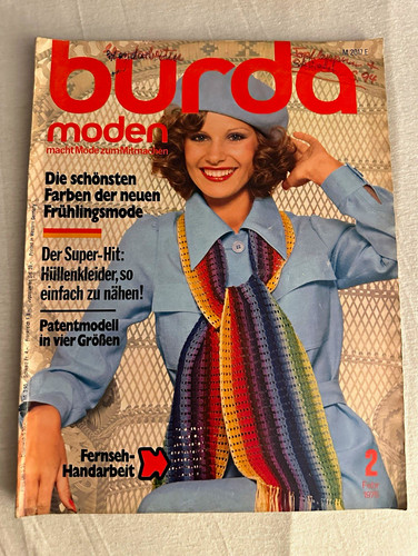 Burda moden ausgabe 1975 - burda,