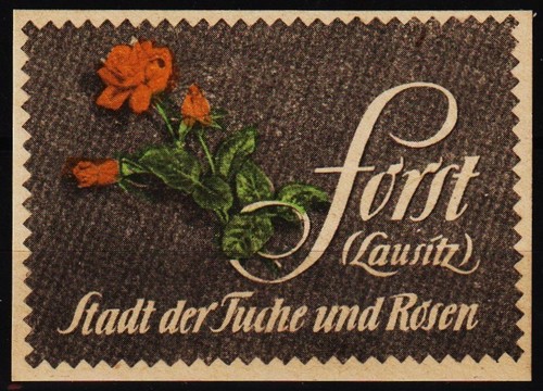 Alte reklamemarke forst - alte,