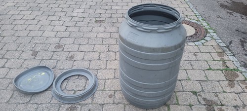 Kunststofffass mit deckel 5 - mit,