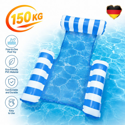 Wasserhängematte aufblasbar