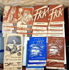 FKK Monatshefte Für Natürliches Leben 1954-1958