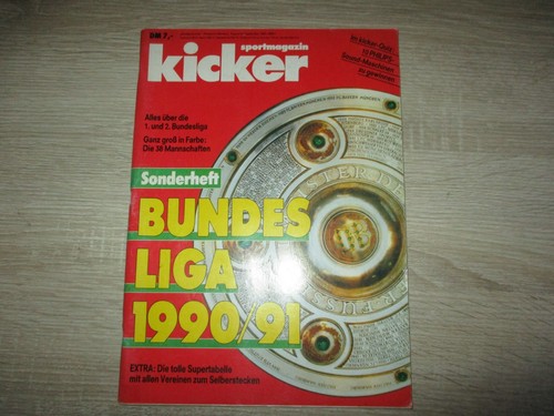 Kicker sonderheft bundesliga - kicker,