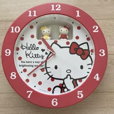 Hello Kitty Karakuri Wanduhr