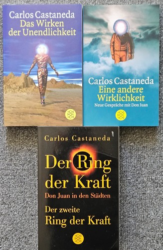 Carlos castaneda bücher - 3x,